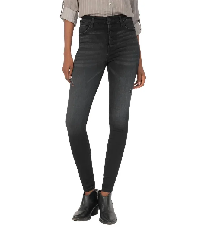 Mia High Rise-Fab Ab-Skinny Jean In Enthused