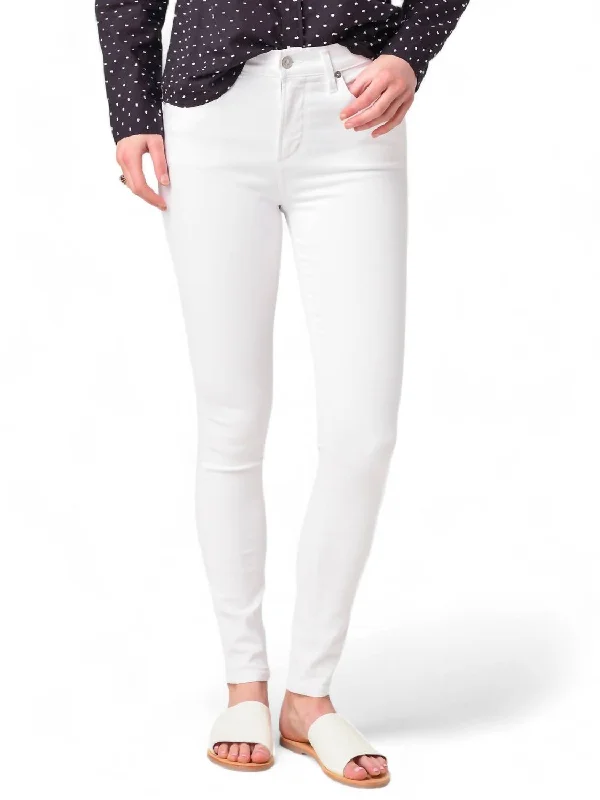 Rocket Skinny Jeans In White Sculpt