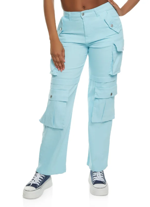 Daisy Four Cargo Pocket Straight Leg Pants