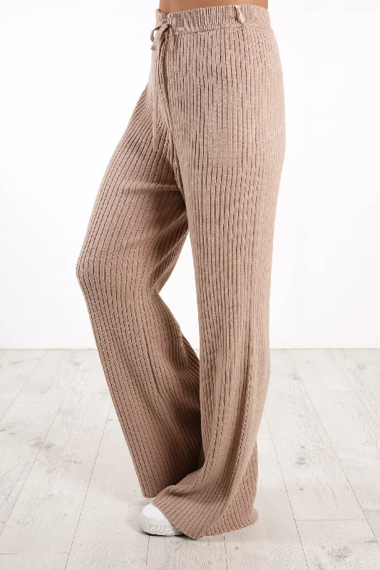 Celia Knit Pant Mocha