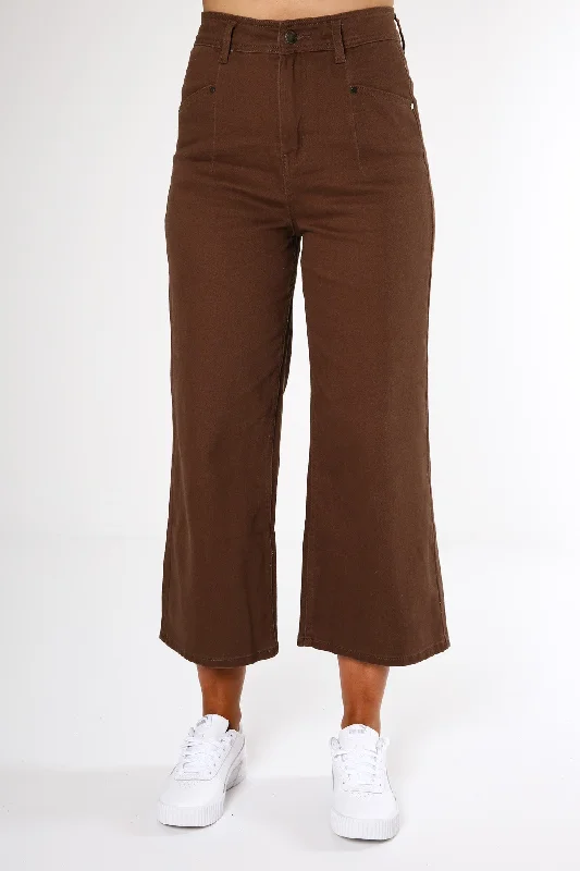 Hilary Pant Brown