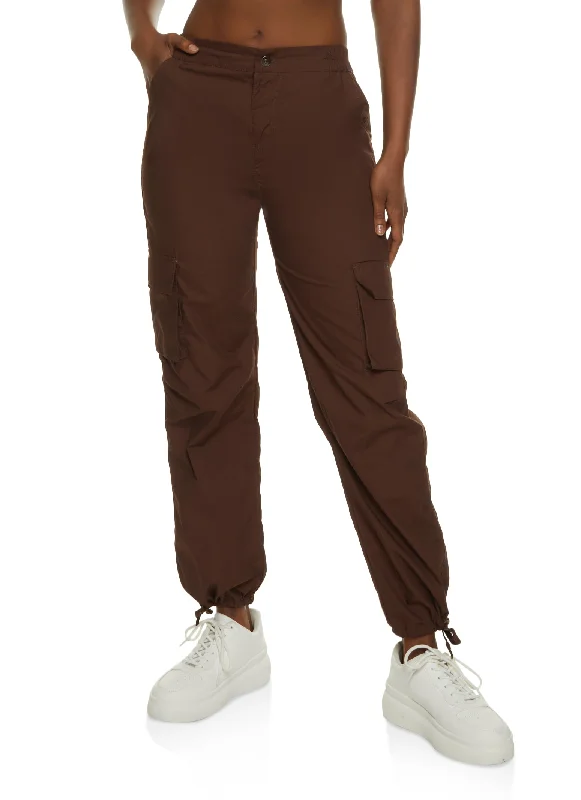 Poplin Cargo Pants