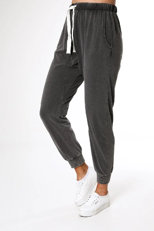 Victoria Pant Washed Black