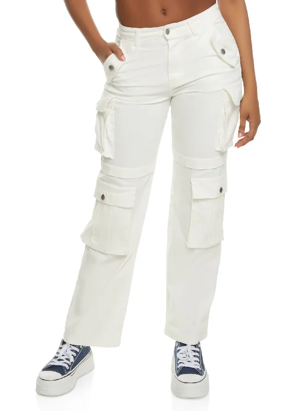 Daisy Four Cargo Pocket Straight Leg Pants