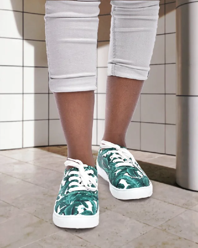 Breanne Green Floral Sneakers