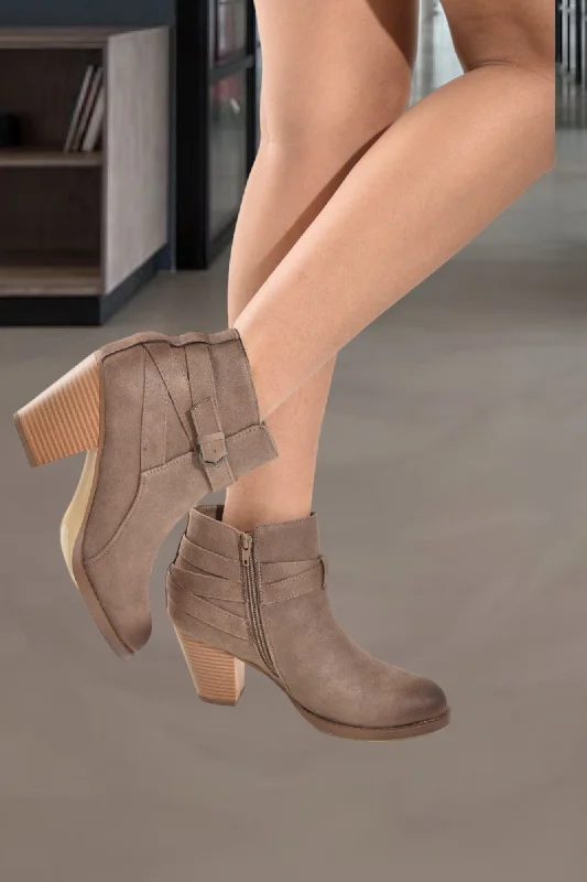 Freda Taupe Boots