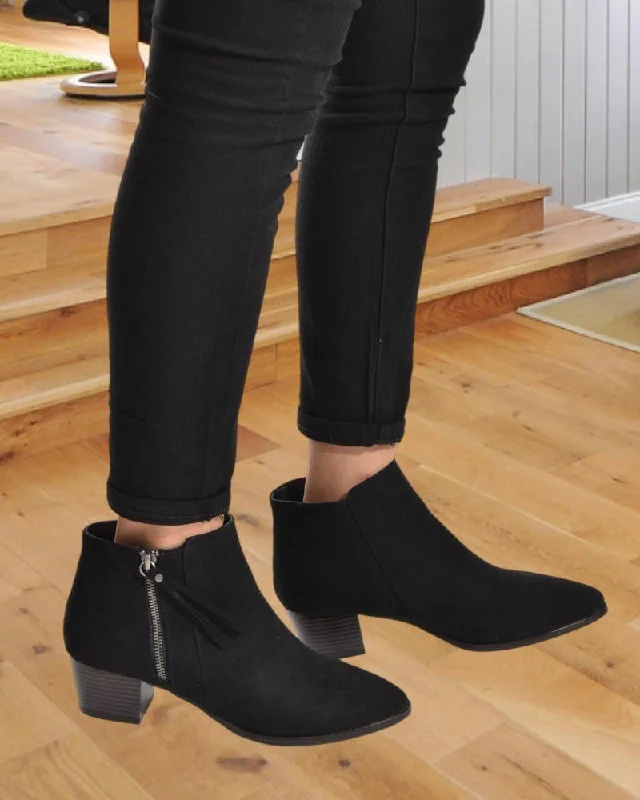 Ketanya Black Boots