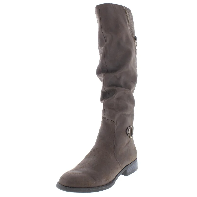 White Mountain Women's Leto Slouchy Flat Knee-High Riding Boots Earthy Women's Hemp - based White Mountain Women's Leto Slouchy Flat Knee-High Riding Boots Earthy Women's Hemp - based