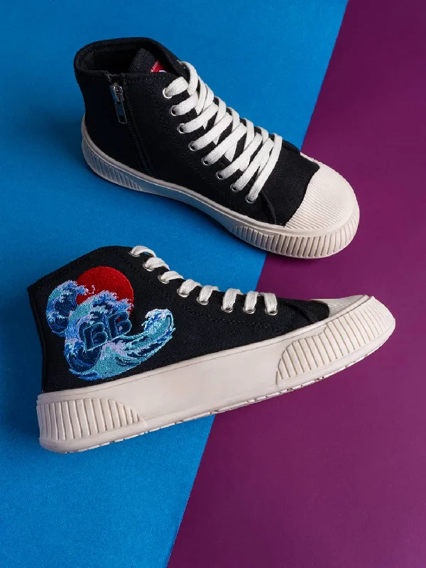 Bacca Bucci Women's High-Top Sneakers - "Kawaii Kicks" Collection Refined Women's 