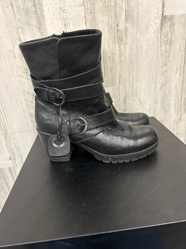 Boots Ankle Heels By Boc  Size: 10 Unique Women's Upcycled