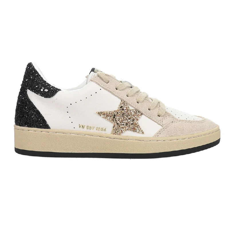 Denisse Glitter Lace Up Sneakers Trendy Women's 