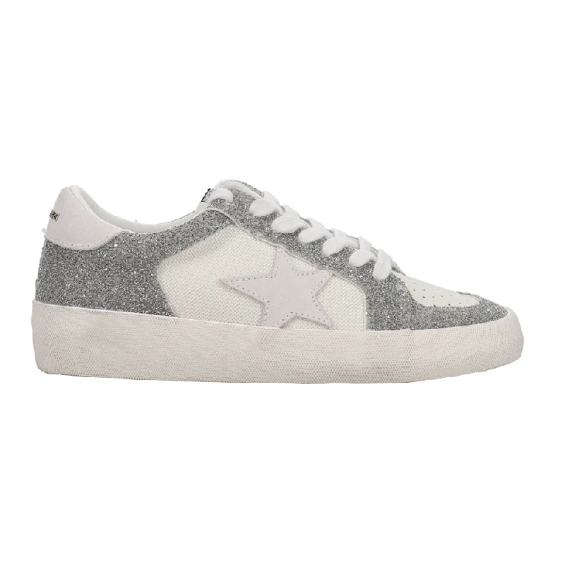 Reflex Glitter Lace Up Sneakers Tough Women's Military - inspired
